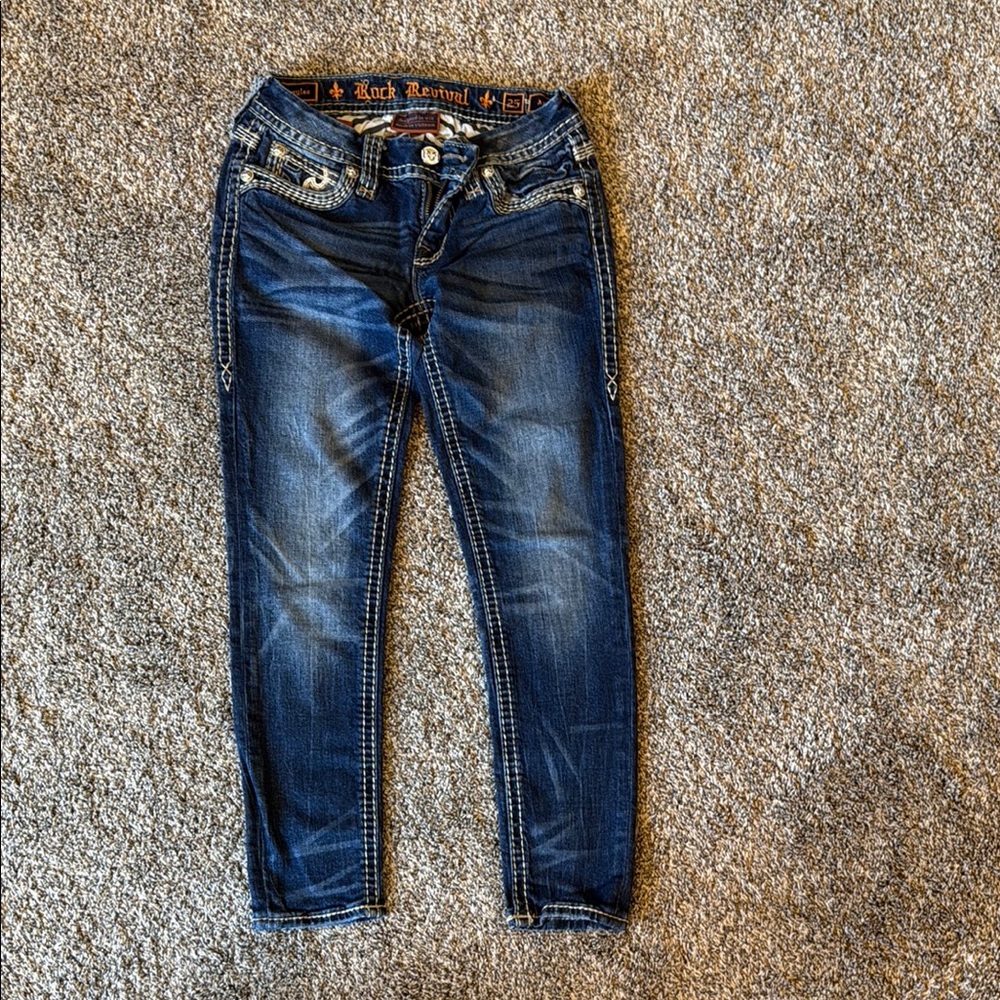 Rock Revival Ankle Skinny sz25 - Picture 2 of 3